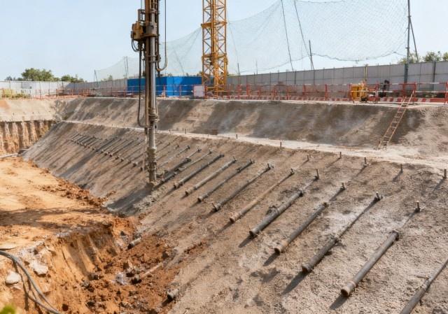 天柱注浆管应用于岩土工程与地基基础领域